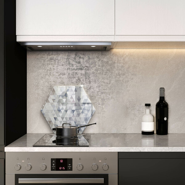 Glas Ceranfeldabdeckung Dreiecksmuster