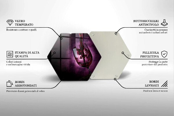 Glas Herdabdeckplatte Ein Glas Wein