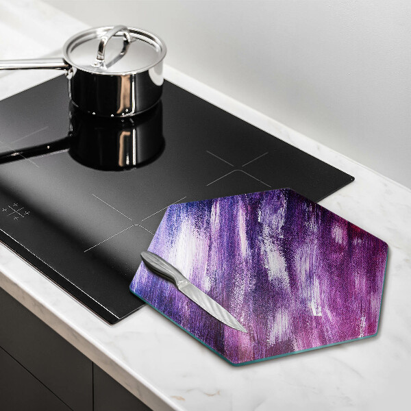 Glas Ceranfeldabdeckung Abstraktion malen