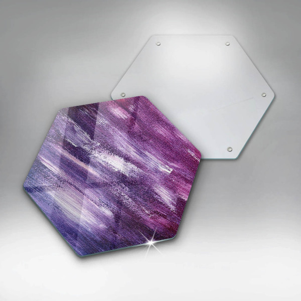 Glas Ceranfeldabdeckung Abstraktion malen