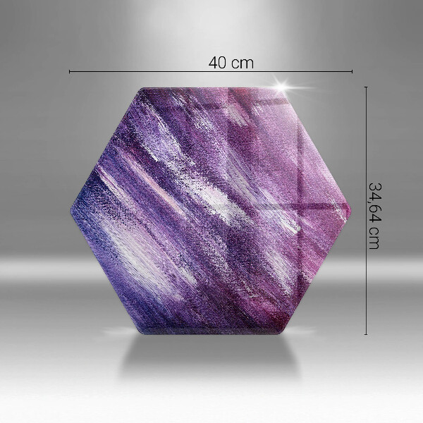 Glas Ceranfeldabdeckung Abstraktion malen