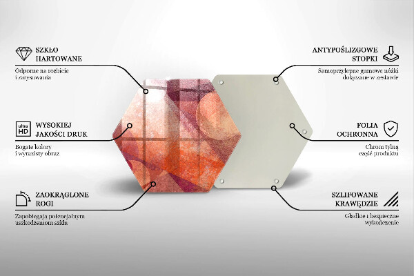 Glas Herdabdeckplatte Abstrakte Kunst