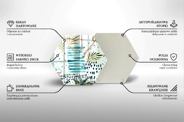 Glas Herdabdeckplatte Feiertagsillustrationen