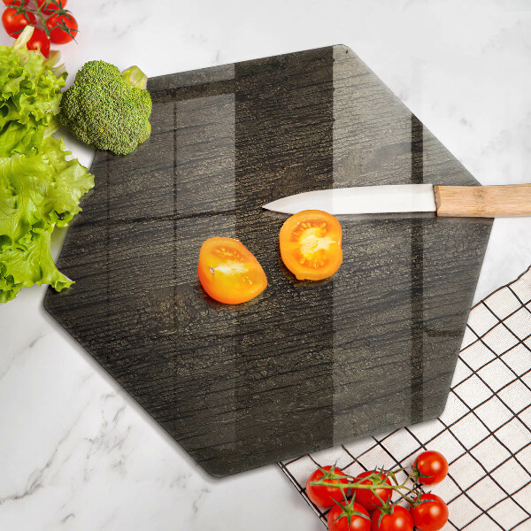 Glas Herdabdeckplatte Textur der Holzrinde