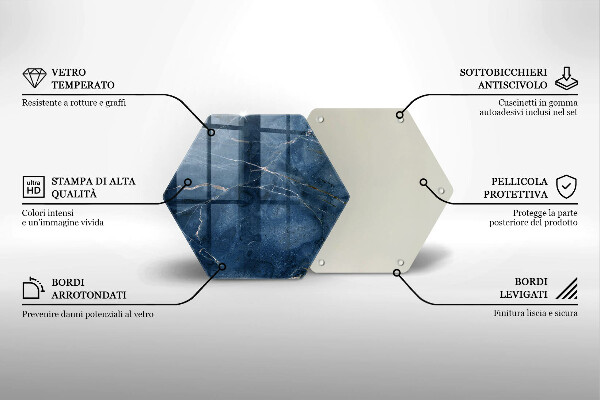 Glas Ceranfeldabdeckung Marmorsteinstruktur