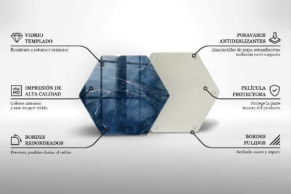 Glas Ceranfeldabdeckung Marmorsteinstruktur