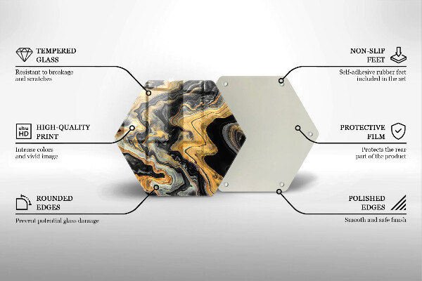 Glas Ceranfeldabdeckung Abstrakte Struktur
