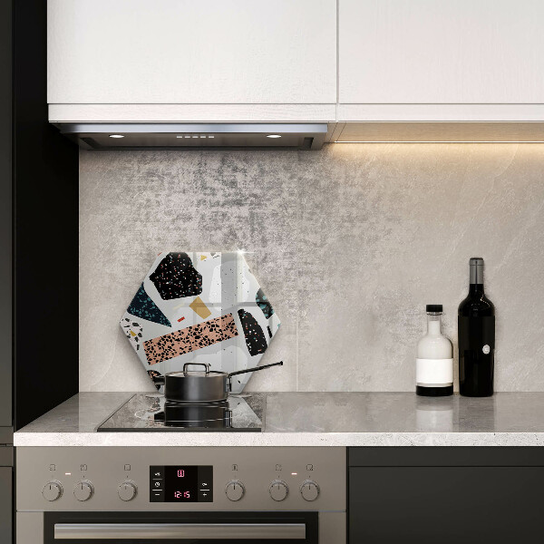 Glas Herdabdeckplatte Steingut