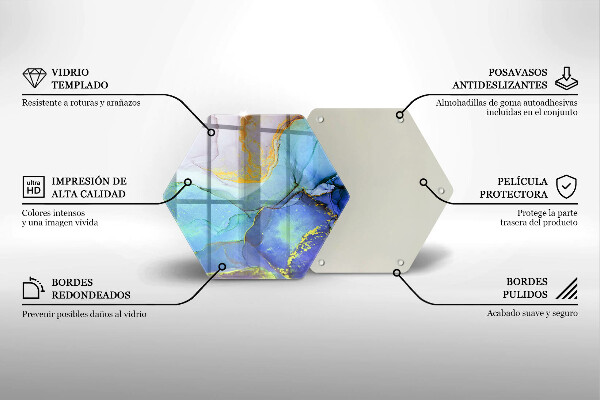 Glas Herdabdeckplatte Gebrochener Goldstein