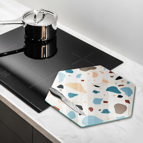 Glas Herdabdeckplatte Dekoratives Steinzeug