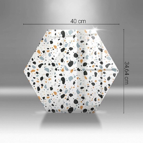 Glas Herdabdeckplatte Dekoratives Steinzeug