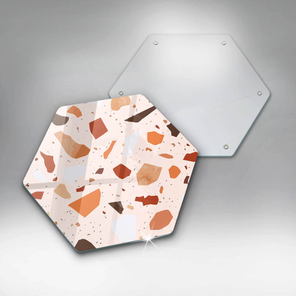 Glas Herdabdeckplatte Dekoratives Steinzeug