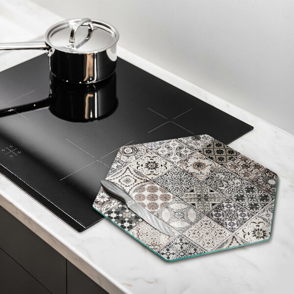 Glas Herdabdeckplatte Dekorative Fliesen