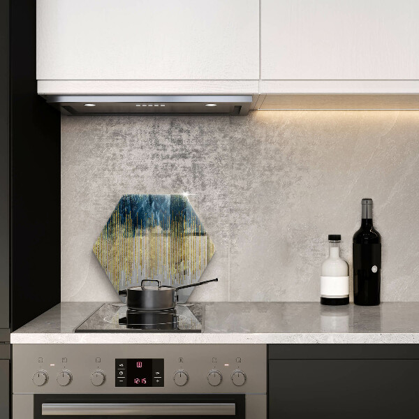 Glas Herdabdeckplatte Designer-Abstraktion