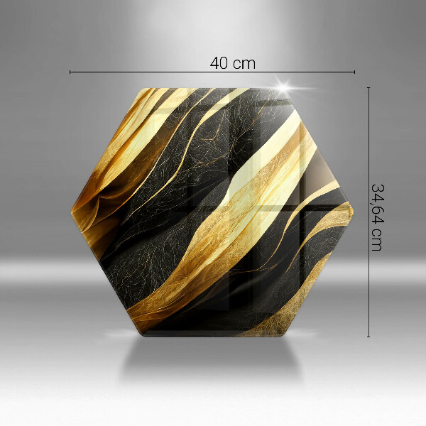 Glas Herdabdeckplatte Elegante Abstraktion