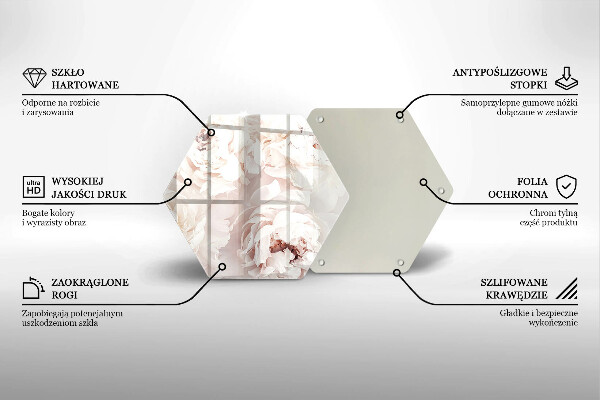 Glas Ceranfeldabdeckung Pastellfarbene Pfingstrosen