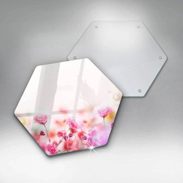 Glas Ceranfeldabdeckung Blumenwiese