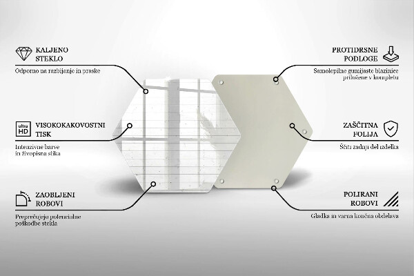 Glas Ceranfeldabdeckung Moderne helle Tafeln