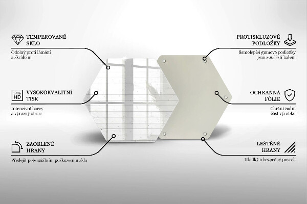 Glas Ceranfeldabdeckung Moderne helle Tafeln