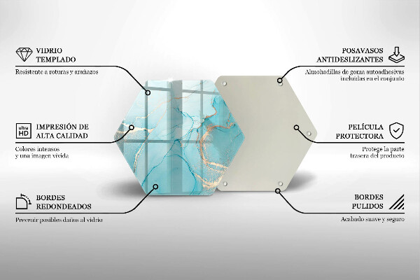 Glas Ceranfeldabdeckung Steinabstraktion