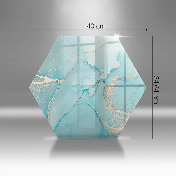 Glas Ceranfeldabdeckung Steinabstraktion