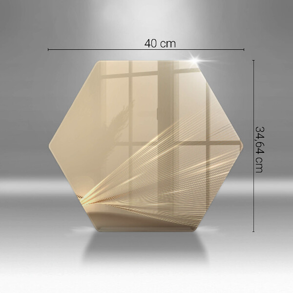 Glas Ceranfeldabdeckung Moderne Abstraktion