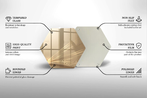 Glas Ceranfeldabdeckung Moderne Abstraktion
