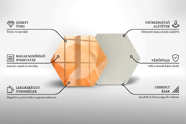 Glas Ceranfeldabdeckung Geometrischer Hintergrund