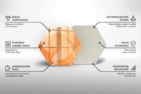 Glas Ceranfeldabdeckung Geometrischer Hintergrund