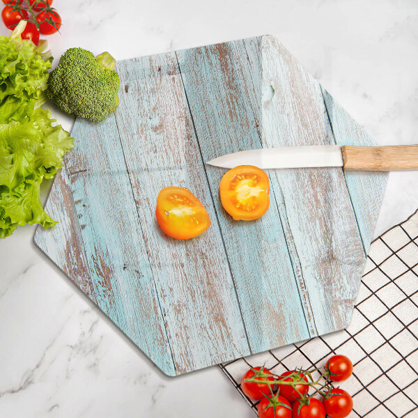 Glas Herdabdeckplatte Alte Vintage-Bretter