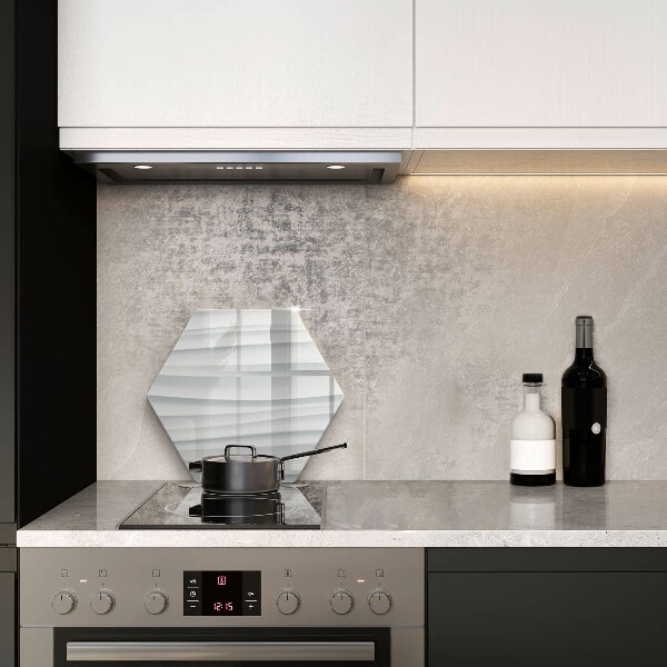 Glas Herdabdeckplatte Moderne Struktur