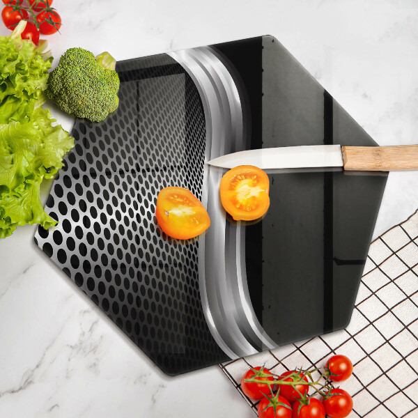 Glas Herdabdeckplatte Metallstruktur