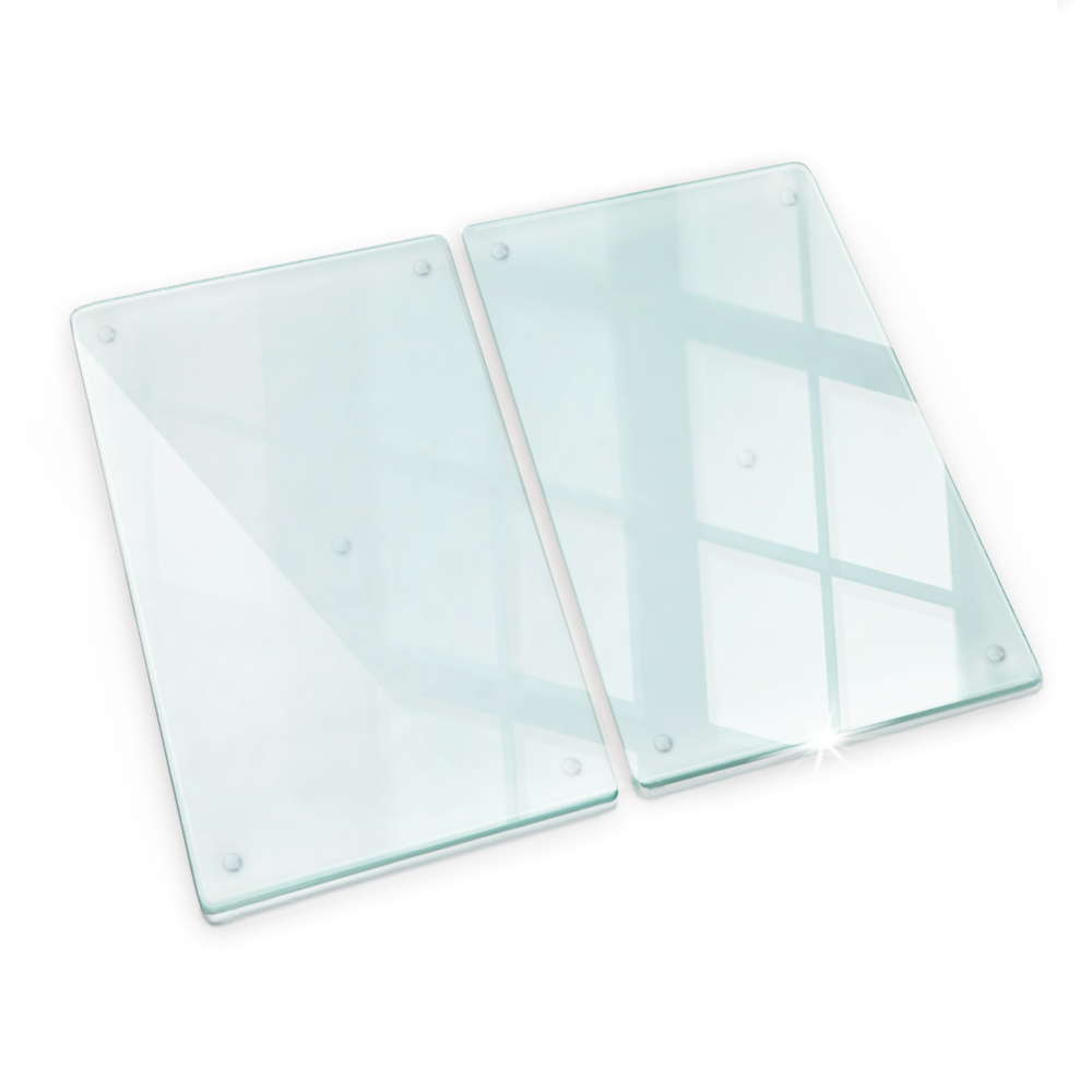 Glas Herdabdeckplatte 2x30x52 cm
