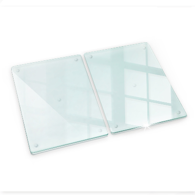 Abdeckplatte aus Glas für Ceranfelder 2 x 40 x 52 cm
