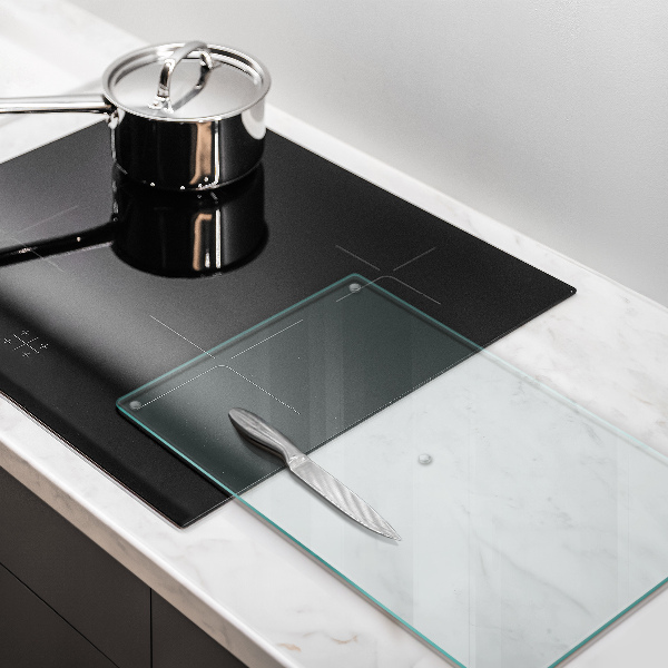 Glas Herdabdeckplatte 52x30 cm