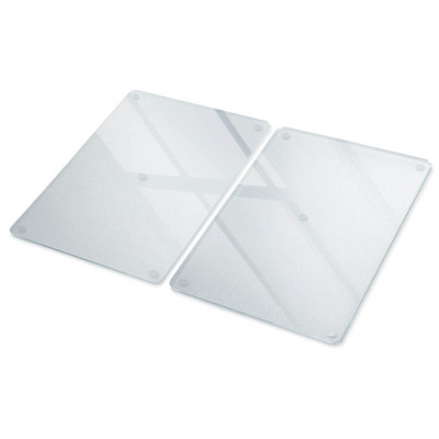 Doppeltes Glasschneidebrett im 2er-Set 40×52 cm