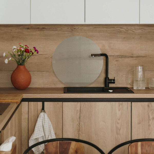 Rundes Schneidebrett mit 30 cm Durchmesser individuell bedruckbar