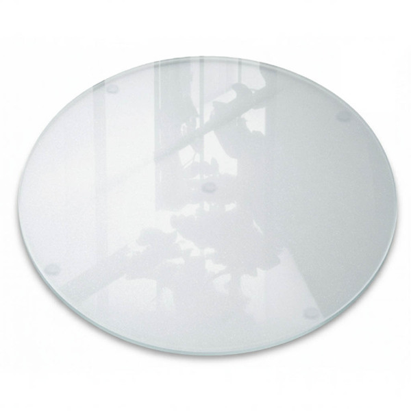 Rundes Glasschneidebrett mit 40 cm Durchmesser