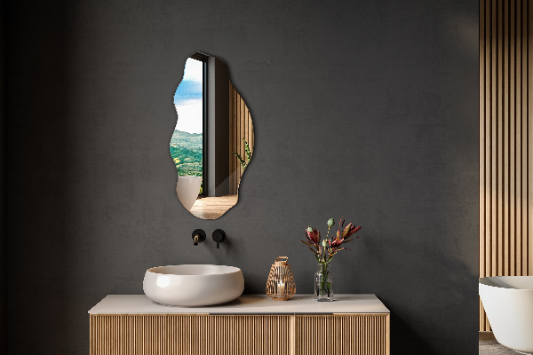 Unförmiger Spiegel Fleck 40x80