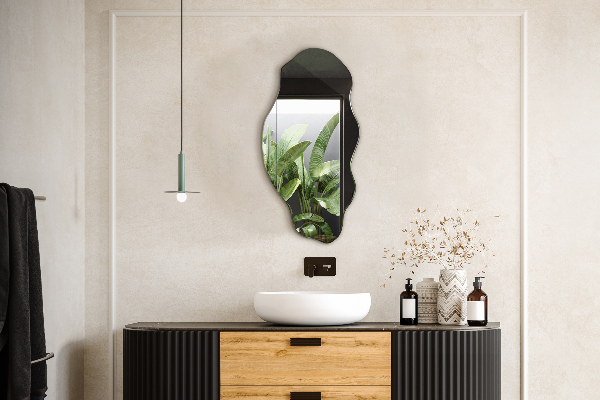 Asymetrischer Spiegel Fleck 45x90