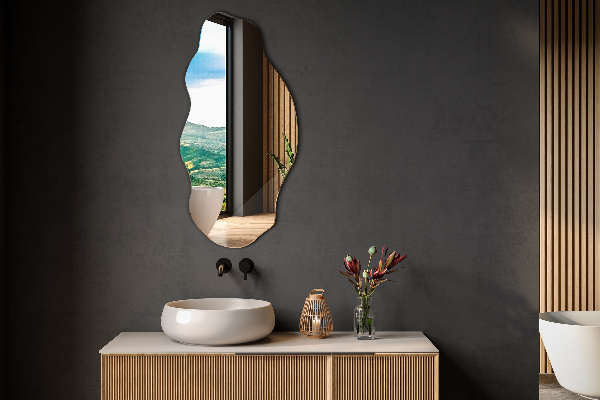 Spiegel unförmig Fleck 50x100