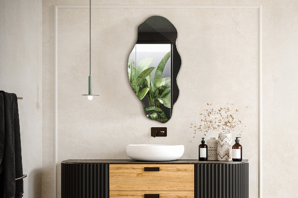 Spiegel unförmig Fleck 50x100