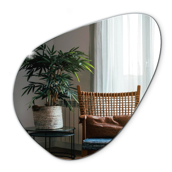 Spiegel organische form 48x48 cm