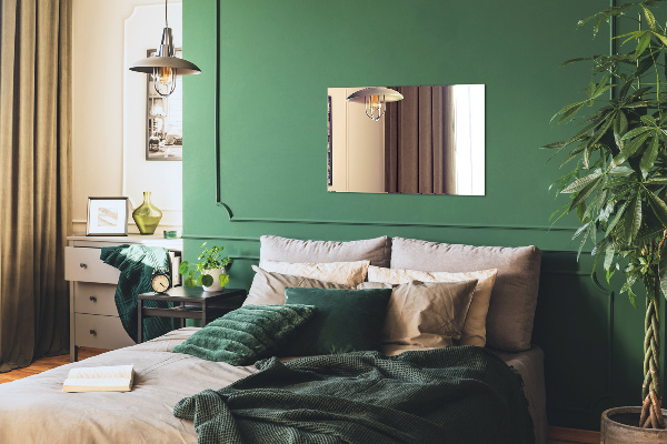 Deko spiegel rechteckiger rahmenlos 100x70 cm