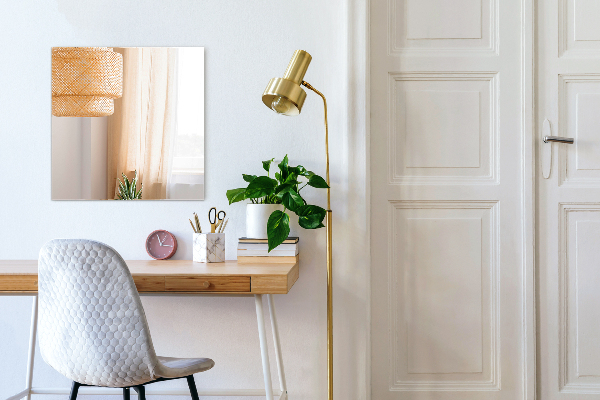 Deko spiegel rechteckiger rahmenlos 100x70 cm