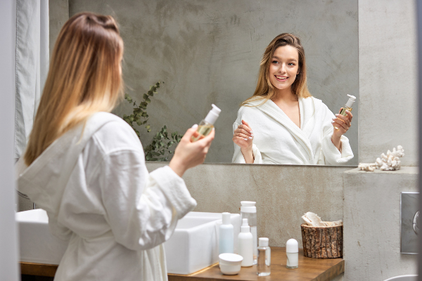 Modern spiegel rechteckig ohne rahmen 60x40 cm