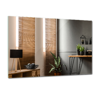Designer spiegel rechteckiger rahmenlos 70x50 cm