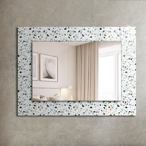 Spiegel ornamente Terrazzo-Mosaik-Muster
