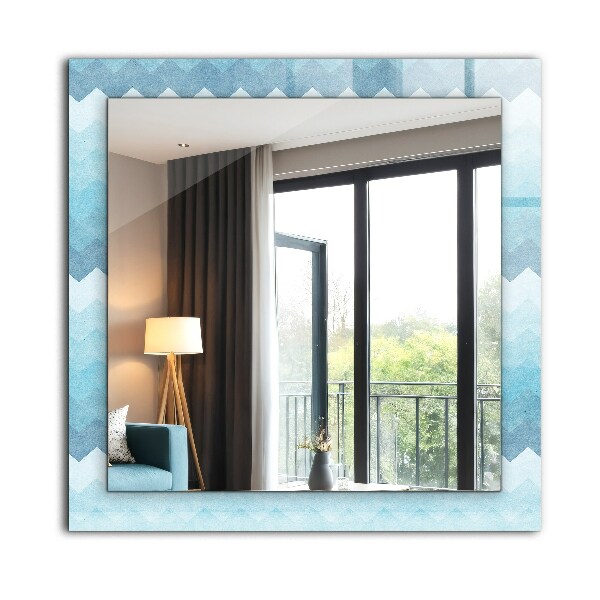 Spiegel ornamente Zickzack-Muster mit Farbverlauf