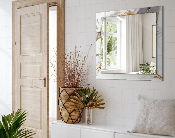 Spiegel mit motivdruck Marmor mit Adern